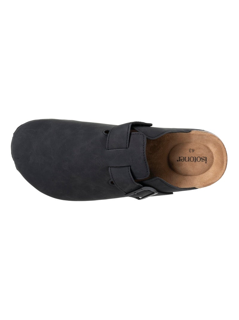 Zoccoli suola extra-flex e leggera, toppa comfort sul tallone  Isotoner Nero - Kiabi