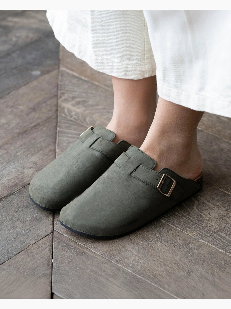 Zoccoli Suola extra-flex, leggera, patch sul tallone  Isotoner Cachi - Kiabi
