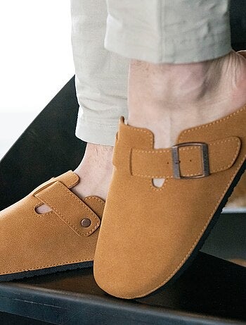 Zoccoli suola extra-flex e leggera, toppa comfort sul tallone Isotoner