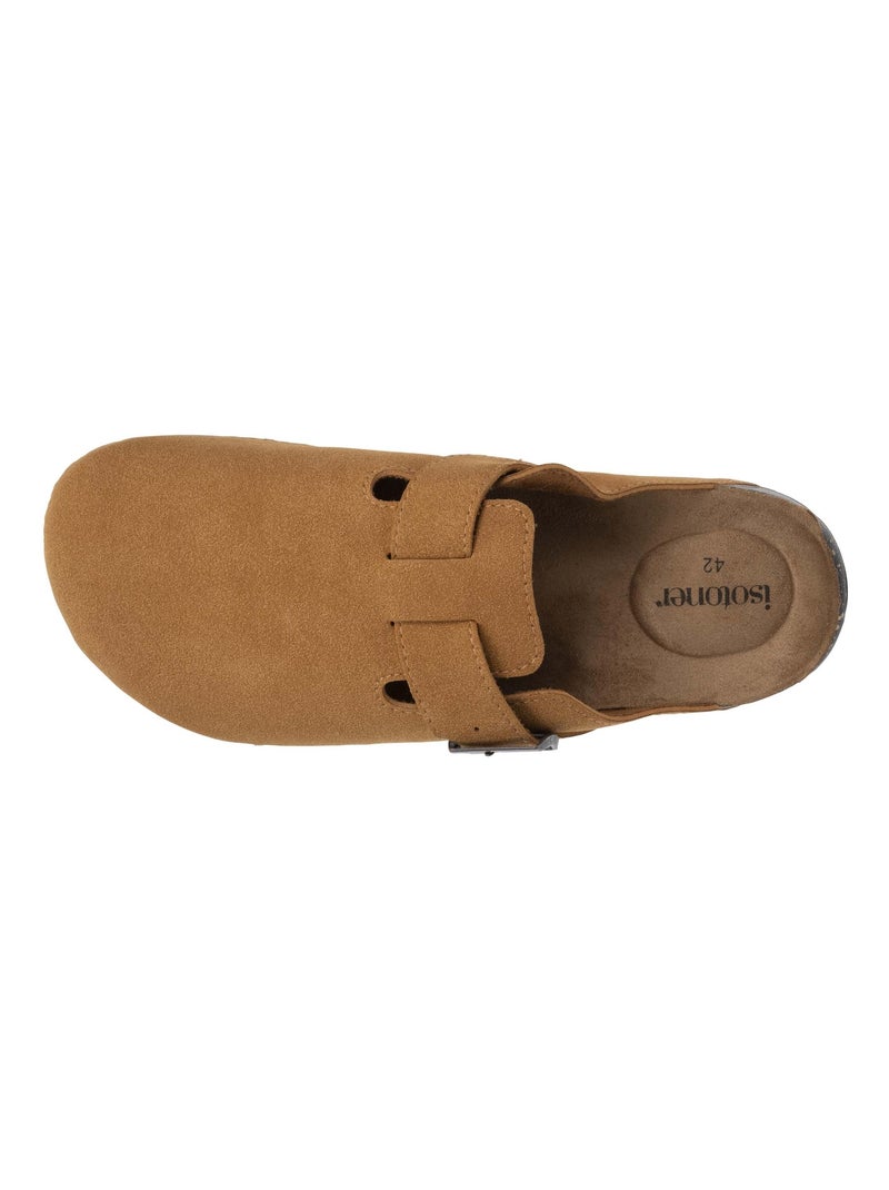 Zoccoli Suola extra-flex, leggera, patch sul tallone  Isotoner Cammello - Kiabi