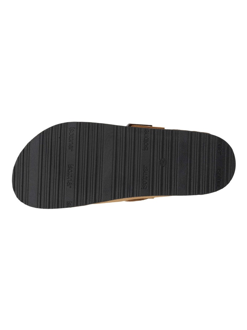 Zoccoli Suola extra-flex, leggera, patch sul tallone  Isotoner Cammello - Kiabi