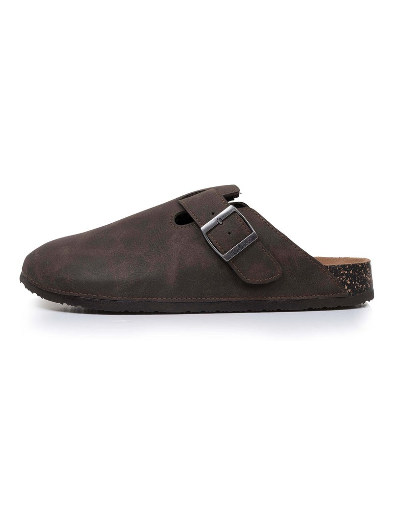 Zoccoli Suola extra-flex, leggera, patch sul tallone  Isotoner Marrone - Kiabi