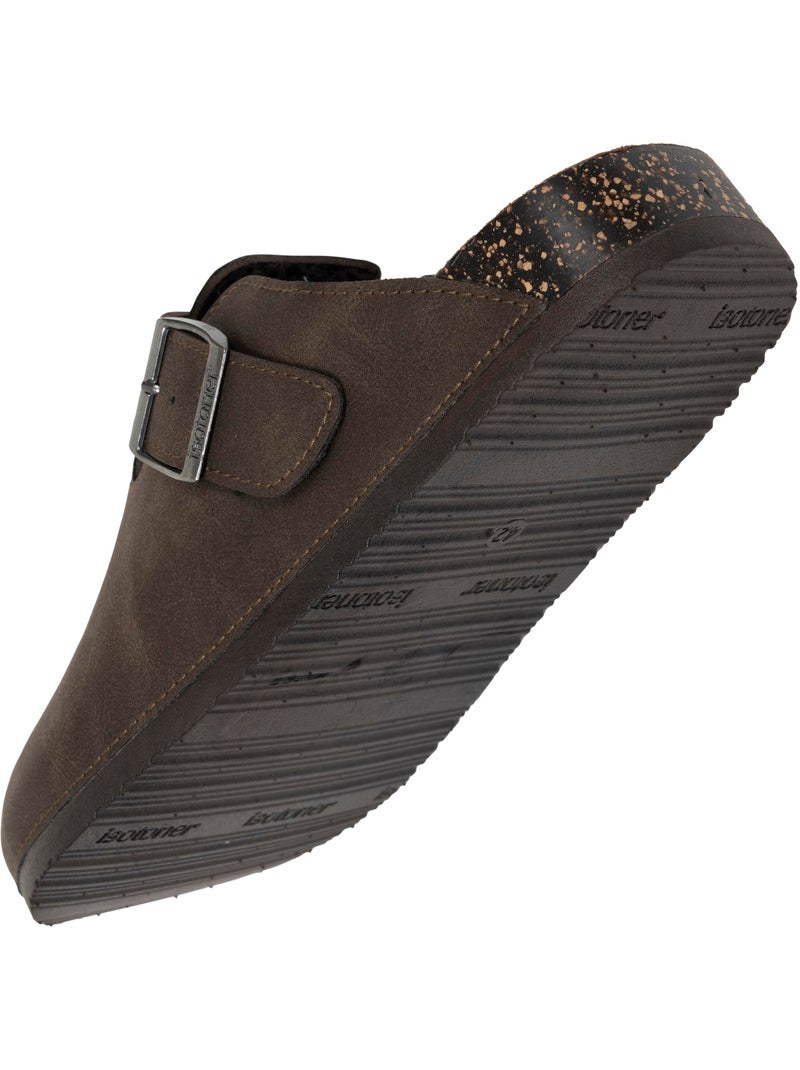 Zoccoli Suola extra-flex, leggera, patch sul tallone  Isotoner Marrone - Kiabi