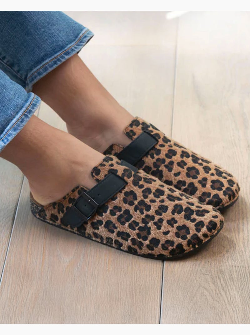 Zoccoli suola extra-flex, leggera, patch sul tallone isotoner Nero Marrone - Kiabi