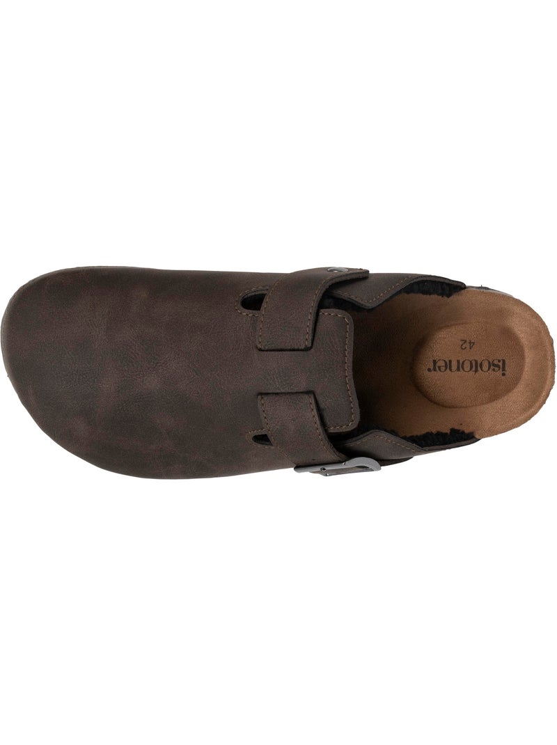 Zoccoli suola extra-flex, leggera, patch sul tallone Marrone - Kiabi