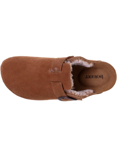 Zoccoli tomaia in pelle, suola extraflessibile, leggera, patch per il tallone isotoner - Kiabi Zoccoli tomaia in pelle, suola extraflessibile, leggera, patch per il tallone isotoner - Kiabi