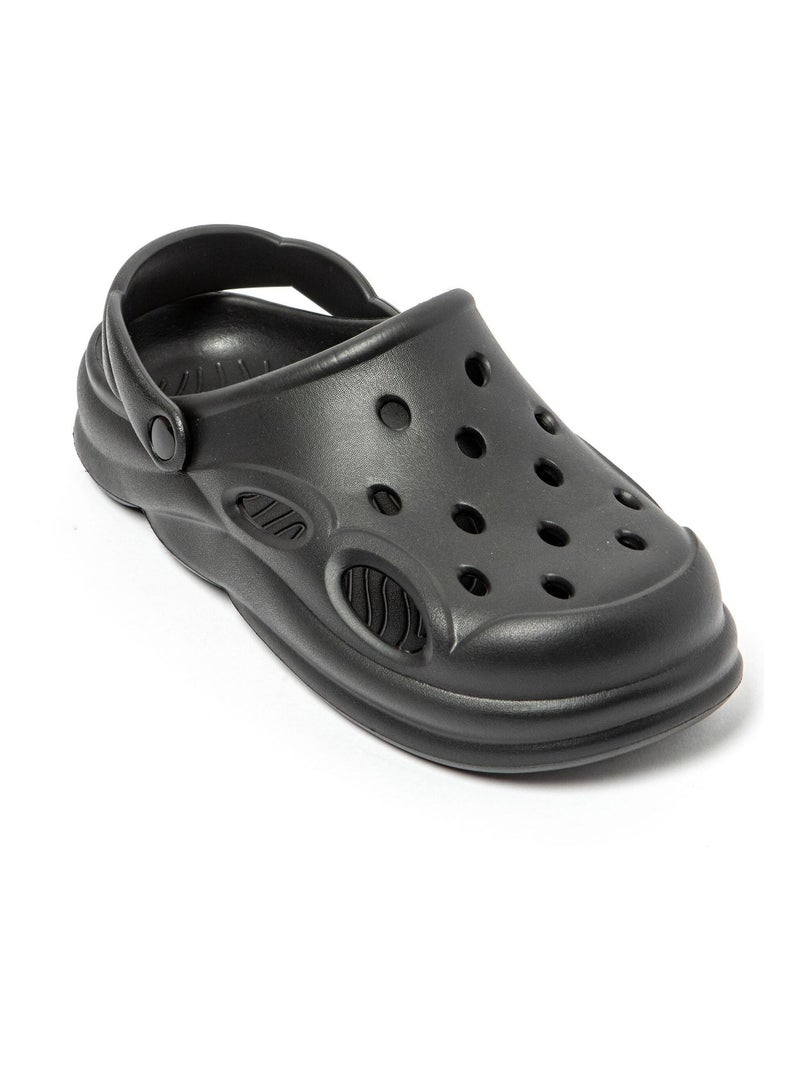 Zoccoli Unisex suola in gomma antiscivolo Nero - Kiabi