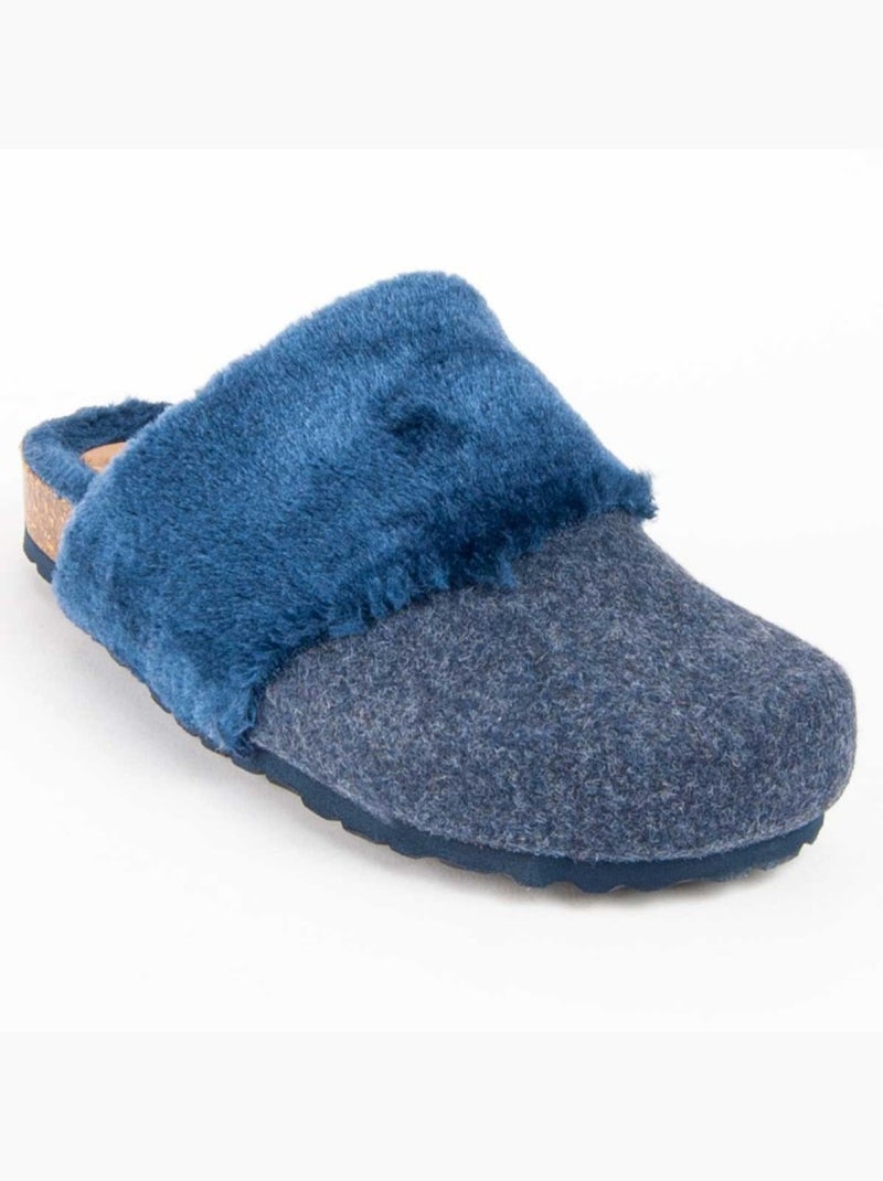 Zoccolo Materiale Sintetico Montevita Blu - Kiabi